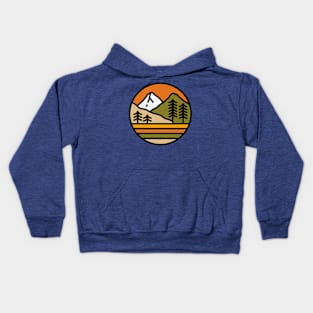 Mountain explore Kids Hoodie